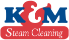 K and M Steam Cleaning Austin Logo